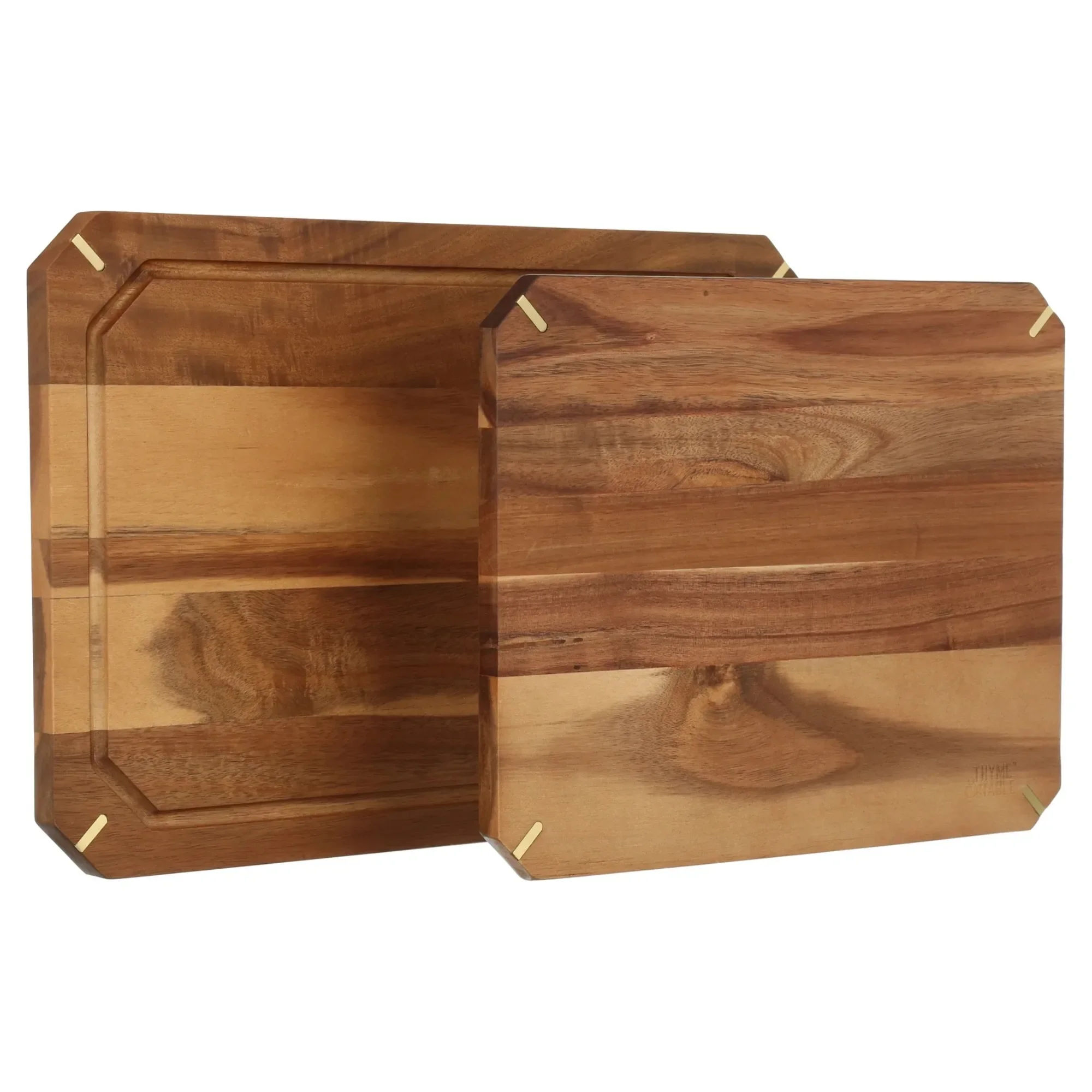 2-Piece Acacia Cutting Board Set. Durable, Knife Friendly, Natural Wood. Kitchen Essential, Dishwasher Safe, Hostess Gift Idea.
2-Piece Acacia Cutting Board Set. Durable, Knife Friendly, Natural Wood. Kitchen Essential, Dishwasher Safe, Hostess Gift Idea.