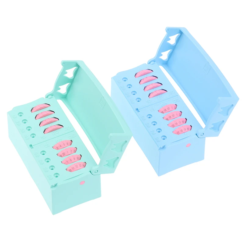 8 Holes Dental Root Endo Files Holder Ruler Burs Box Endo Block Organizers Endodontic File Drill Stand Clinic Instrument
8 Holes Dental Root Endo Files Holder Ruler Burs Box Endo Block Organizers Endodontic File Drill Stand Clinic Instrument