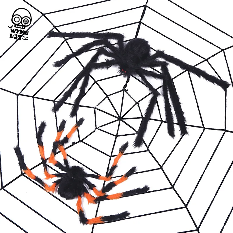 30-125cm Halloween Simulation Spider Toy Home Garden Scene Decoration Props Light-emitting Scary Big Spider Model
30-125cm Halloween Simulation Spider Toy Home Garden Scene Decoration Props Light-emitting Scary Big Spider Model