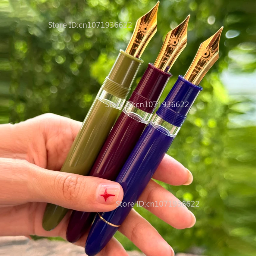 Huge MAJOHN P140 NO.8 F/M Nib Acrylic Piston Transparent Fountain Pen Ebonite Feed Large Capacity Ink Writing Luxury Pen
Huge MAJOHN P140 NO.8 F/M Nib Acrylic Piston Transparent Fountain Pen Ebonite Feed Large Capacity Ink Writing Luxury Pen