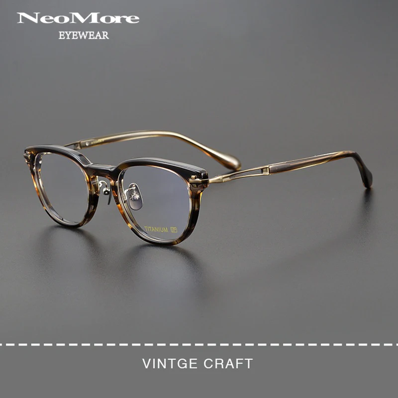 Japanese Handmade Acetate Fiber Glasses Retro Quality Square Pure Titanium Eyeglasses Myopia Prescription Reading Eyewear Frame
Japanese Handmade Acetate Fiber Glasses Retro Quality Square Pure Titanium Eyeglasses Myopia Prescription Reading Eyewear Frame