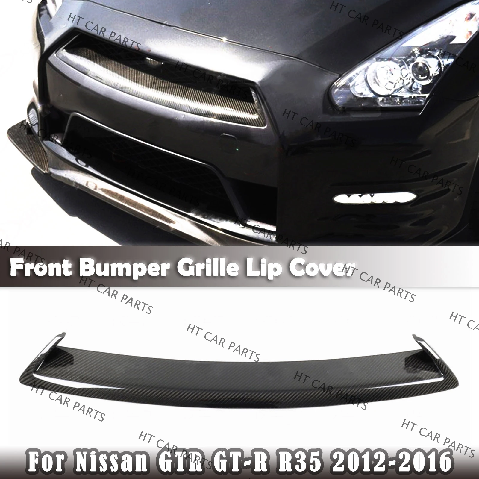 1 x Carbon Fiber Black Front Bumper Grille Lip Trim Cover For Nissan GTR GT-R R35 2012-2016 2012 2013 2014 2015 2016
1 x Carbon Fiber Black Front Bumper Grille Lip Trim Cover For Nissan GTR GT-R R35 2012-2016 2012 2013 2014 2015 2016