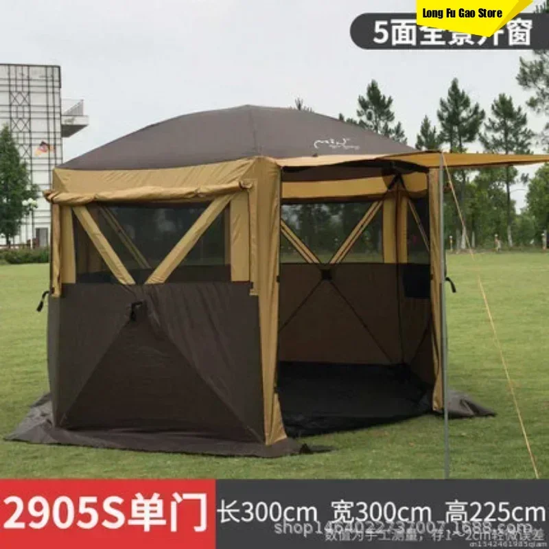 Camping Canopy6 8 Person Fully Automatic Awning Tent Windproof Anti Mosquito Car Team Party Beach BBQ Pergola
Camping Canopy6 8 Person Fully Automatic Awning Tent Windproof Anti Mosquito Car Team Party Beach BBQ Pergola