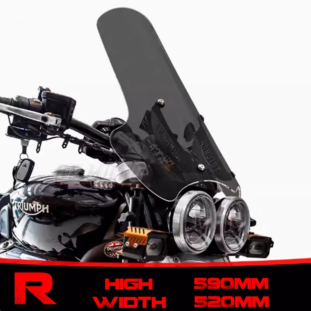 Raise The Windshield FOR Triumph Rocket 3 GT R Front Windshield Modified Custom Windshield Widened Windshield Accessories
Raise The Windshield FOR Triumph Rocket 3 GT R Front Windshield Modified Custom Windshield Widened Windshield Accessories