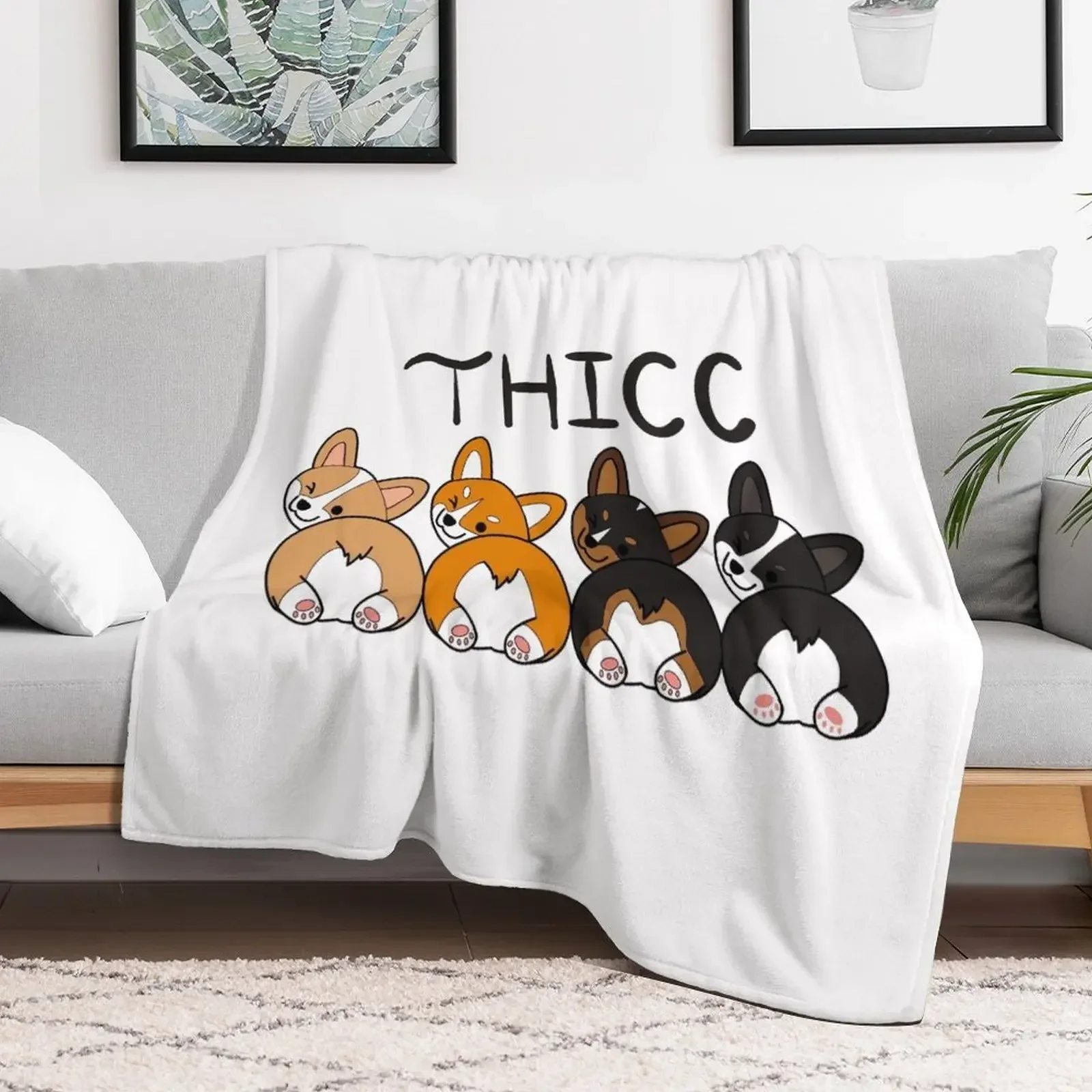 Thicc Corgis Throw Blanket Summer Beddings Heavy Vintage Sofas Blankets Soft Single Blankets
Thicc Corgis Throw Blanket Summer Beddings Heavy Vintage Sofas Blankets Soft Single Blankets