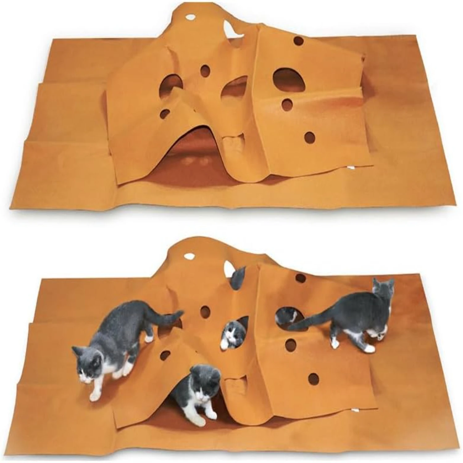 Interactive, Durable, and Breathable Pet Toy Mat for Cats and Dogs - Foldable Cat Tunnel Nest and Rug - Bite Resistant Activity
Interactive, Durable, and Breathable Pet Toy Mat for Cats and Dogs - Foldable Cat Tunnel Nest and Rug - Bite Resistant Activity