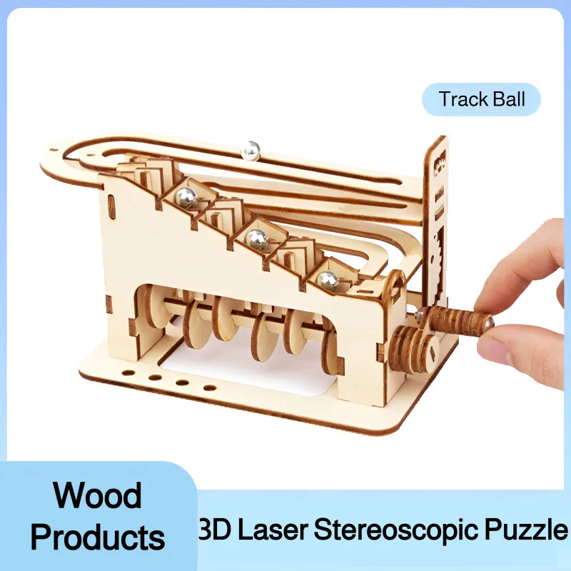 3D Puzzle Wooden Marble Roller Coaster DIY Creative Assembly STEM Educational Toy Brain Teaser Gifts for Kids Adults Laser Cut
3D Puzzle Wooden Marble Roller Coaster DIY Creative Assembly STEM Educational Toy Brain Teaser Gifts for Kids Adults Laser Cut