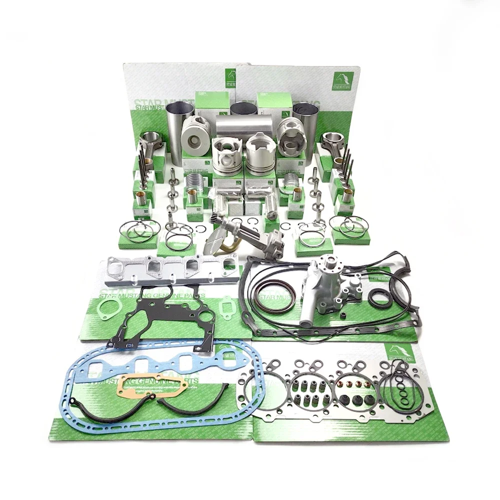 4JG1 Cylinder Liner 8-97176-701-0 Piston 8-97220-604-0 Ring Valve Gasket Kit Bearing Bush For Isuzu Engine Overhaul Parts Kit
4JG1 Cylinder Liner 8-97176-701-0 Piston 8-97220-604-0 Ring Valve Gasket Kit Bearing Bush For Isuzu Engine Overhaul Parts Kit