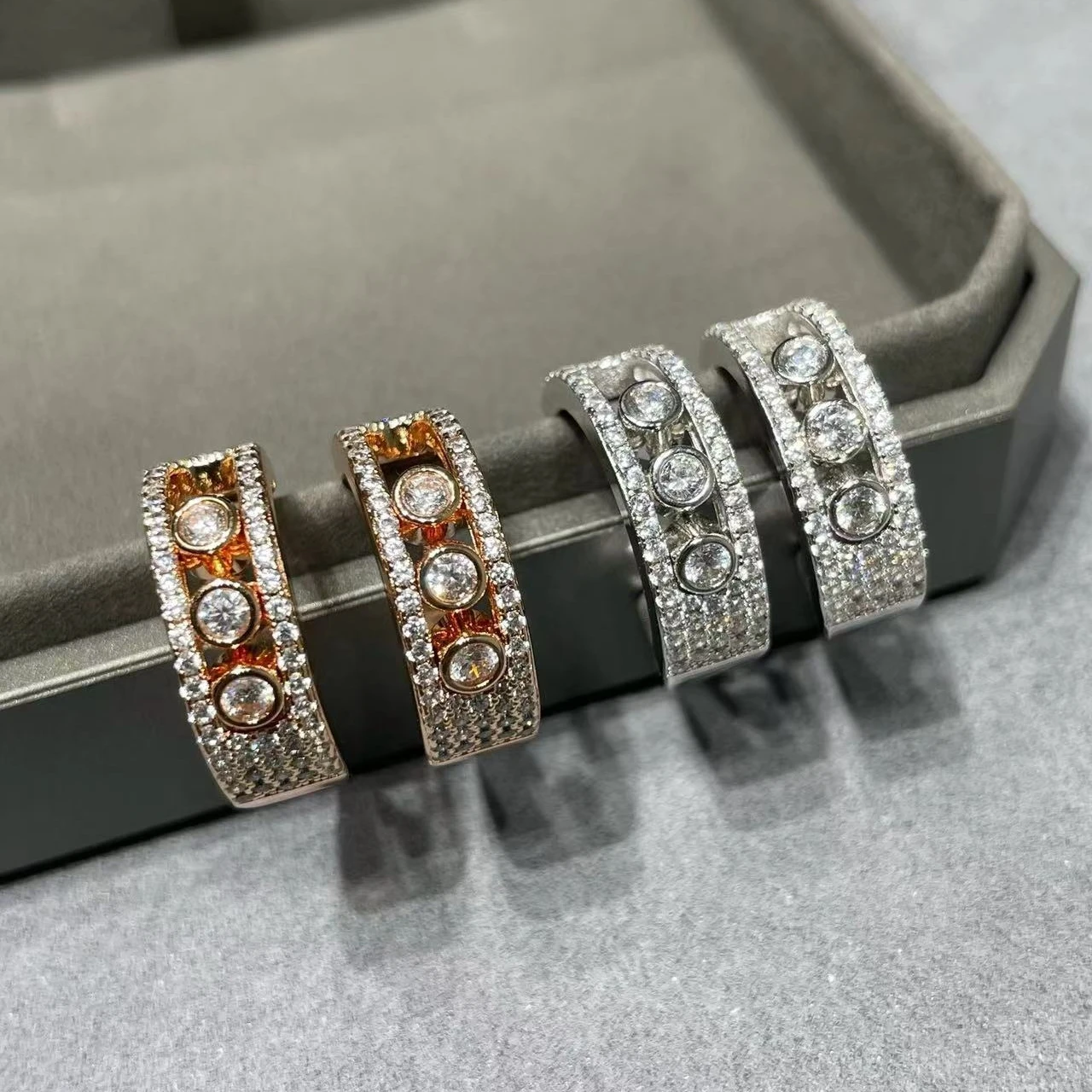 Original Design Sparkling Zircon Women's Geometric Earrings Fashion Jewelry Light Luxury Gift
Original Design Sparkling Zircon Women's Geometric Earrings Fashion Jewelry Light Luxury Gift