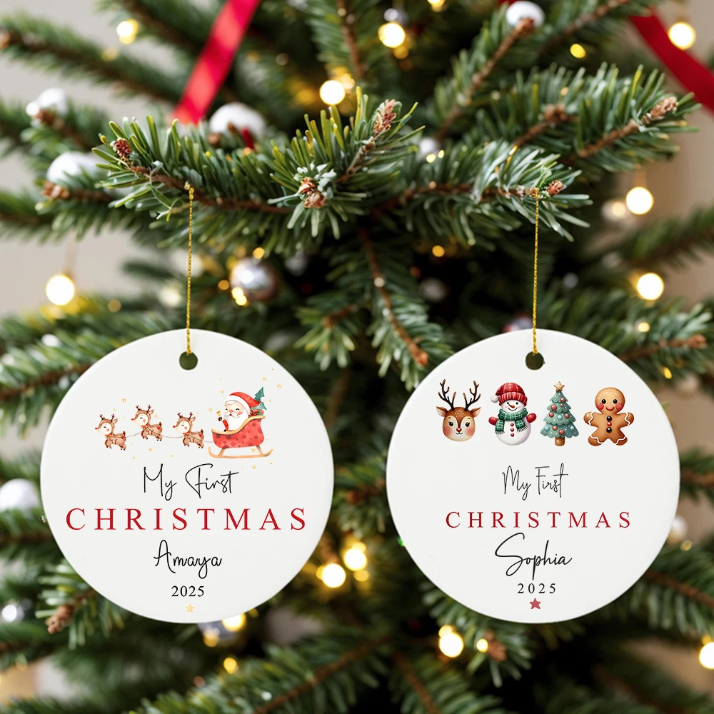 Первое рождественское украшение для ребенка, персонализированная рождественская безделушка, подарок на память для младенцев, 1 рождественское украшение, новый подарок для ребенка, первый рождественский подарок 2025
Первое рождественское украшение для ребенка, персонализированная рождественская безделушка, подарок на память для младенцев, 1 рождественское украшение, новый подарок для ребенка, первый рождественский подарок 2025