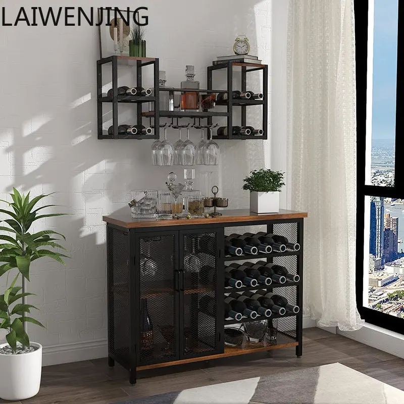 HLZ Simple Wall-Mounted Wine Bottle Rack Multifunctional Home Bar Restaurant Kitchen Hanging Highball Glass Rack
HLZ Simple Wall-Mounted Wine Bottle Rack Multifunctional Home Bar Restaurant Kitchen Hanging Highball Glass Rack