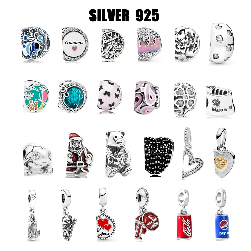 Original Classic Jewelry S925 Pure Silver Women's Luxury Charm Pendant Beads Suitable for Bracelets Exquisite Gifts
Original Classic Jewelry S925 Pure Silver Women's Luxury Charm Pendant Beads Suitable for Bracelets Exquisite Gifts