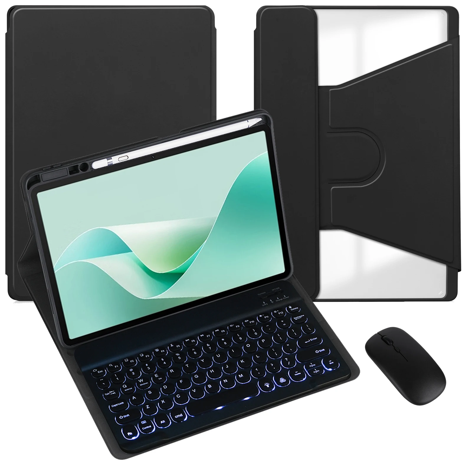 Protective Cover 360 Degree Rotating for Samsung Galaxy Tab S7 Plus12.4inch Tablet Case Round Cap Keyboard&Mouse,Multi-Language
Protective Cover 360 Degree Rotating for Samsung Galaxy Tab S7 Plus12.4inch Tablet Case Round Cap Keyboard&Mouse,Multi-Language