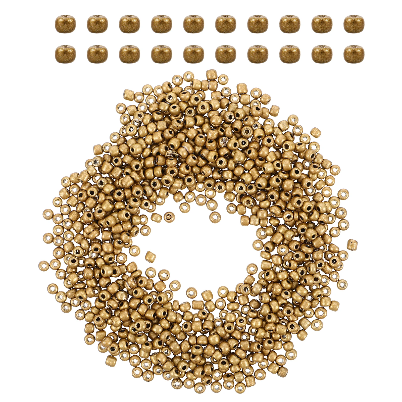 5000pcs Glass Seed Beads for Cross Stitch Diy Bracelets Necklace Craft Projects Jewelry Making Supplies Small Golden
5000pcs Glass Seed Beads for Cross Stitch Diy Bracelets Necklace Craft Projects Jewelry Making Supplies Small Golden