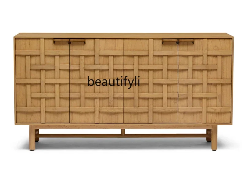 New style side cabinet, tea, silent wind retro locker, integrated locker against the wall
New style side cabinet, tea, silent wind retro locker, integrated locker against the wall