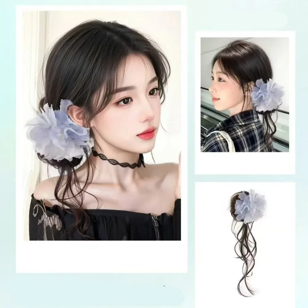 18cm Synthetic Chignon Natural Maruko Head Dragon Beard Hair Bun Women Daily Gentle Fluffy Wig Clip
18cm Synthetic Chignon Natural Maruko Head Dragon Beard Hair Bun Women Daily Gentle Fluffy Wig Clip