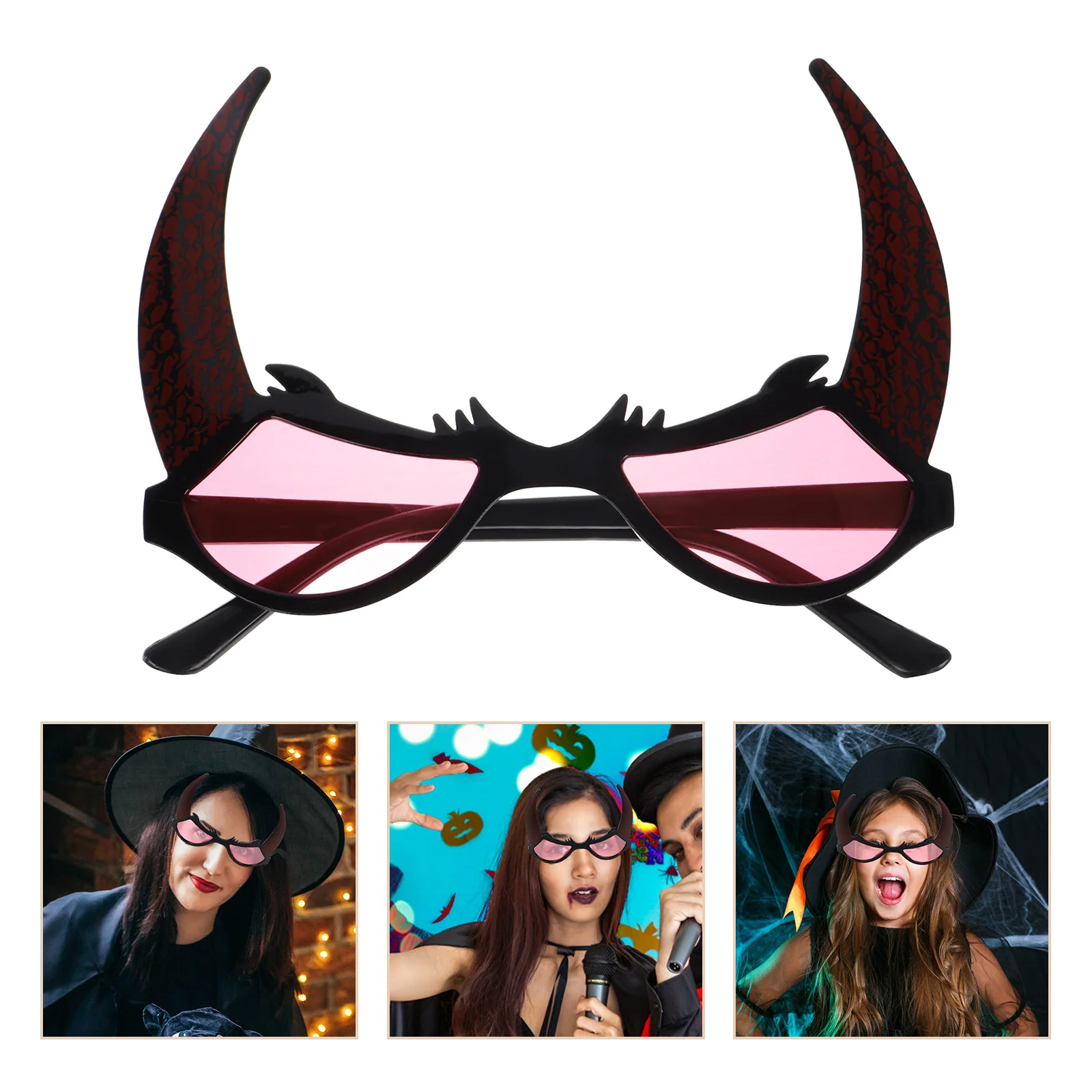 Spooky Halloween Skull Ghost Glasses Costume Eyewear Party Decorations Photo Booth Props Festival Horn Glasses 
Spooky Halloween Skull Ghost Glasses Costume Eyewear Party Decorations Photo Booth Props Festival Horn Glasses