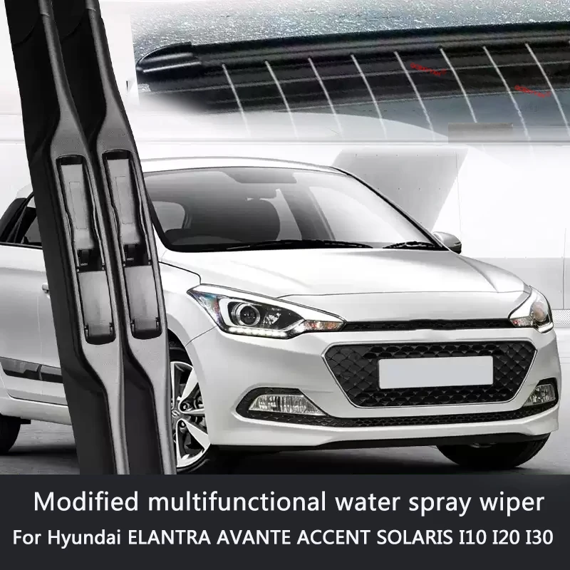 Car Modify Windshield Water Spray Wiper For Hyundai ELANTRA AVANTE ACCENT SOLARIS I10 I20 I30 Wet Arm Cleaning Wiper Accessory
Car Modify Windshield Water Spray Wiper For Hyundai ELANTRA AVANTE ACCENT SOLARIS I10 I20 I30 Wet Arm Cleaning Wiper Accessory
