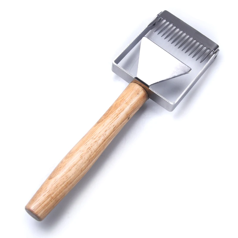 1PCS New Stainless Steel Honeyfork Sharp Ultra-thin Honeyknife Innovative Balanced Beekeeping Tool for Wax Cover Cutting
1PCS New Stainless Steel Honeyfork Sharp Ultra-thin Honeyknife Innovative Balanced Beekeeping Tool for Wax Cover Cutting