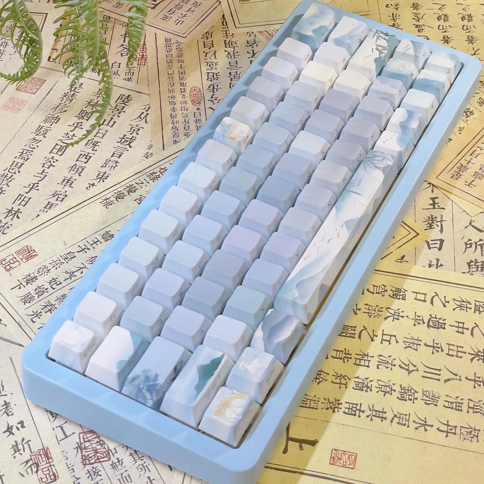 Hushan mechanical keyboard PBT keycap, five-sided hot sublimation original factory, side engraving default item
Hushan mechanical keyboard PBT keycap, five-sided hot sublimation original factory, side engraving default item