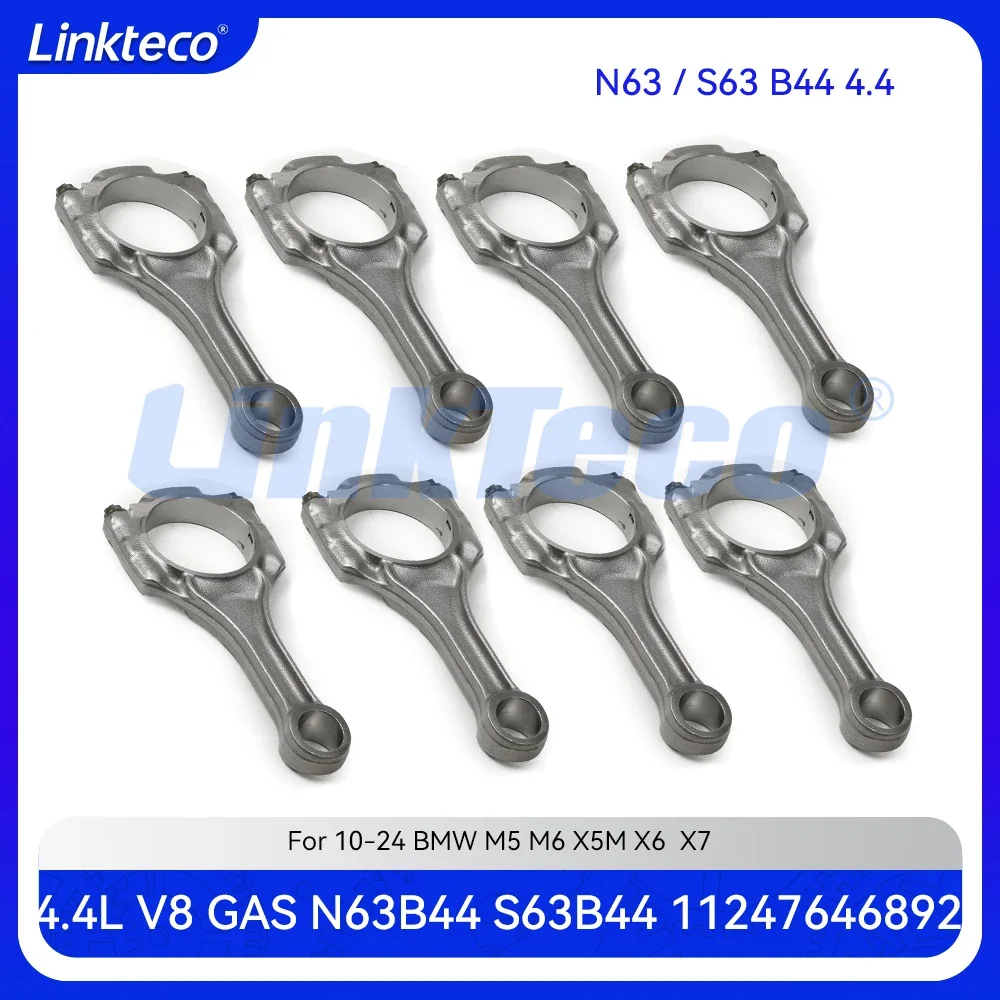 Комплект шатунов двигателя для 10-24 4,4 T L BMW M5 M6 X5M X6 X7 G30 F90 N63B44 S63B44 4.4L N63 S63 B44 11247646892 11247843237
Комплект шатунов двигателя для 10-24 4,4 T L BMW M5 M6 X5M X6 X7 G30 F90 N63B44 S63B44 4.4L N63 S63 B44 11247646892 11247843237