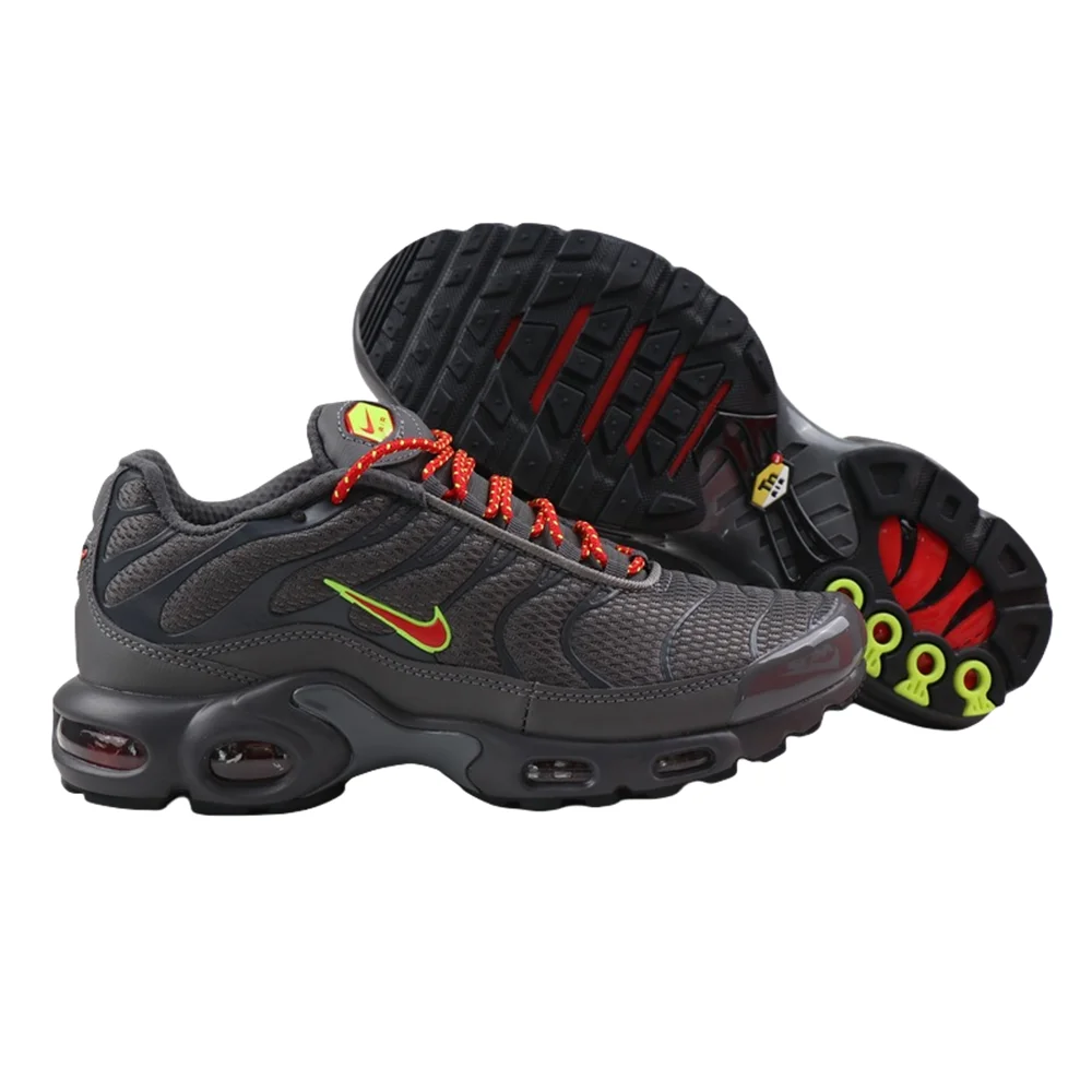 Nike Original Air Max Plus Tn Men Fashion Versatile Anti-slip Wear-resistant Sports Running Shoes Black Red Yellow CU1718-001
Nike Original Air Max Plus Tn Men Fashion Versatile Anti-slip Wear-resistant Sports Running Shoes Black Red Yellow CU1718-001