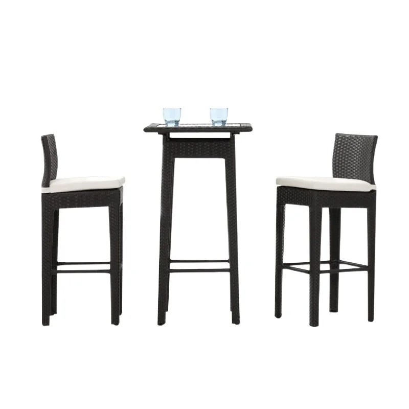 Outdoor rattan Outdoor leisure high bar Table and Front desk High Rattan Outdoor bar B & B balcony
Outdoor rattan Outdoor leisure high bar Table and Front desk High Rattan Outdoor bar B & B balcony