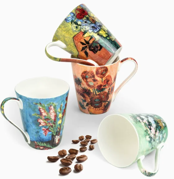 Van Gogh Coffee Cup Set Luxury Ceramics Coffee Mug And Plate Set Oil Painting ESPRESSO Demitasse Glass Cappuccino Tasting Teacup
Van Gogh Coffee Cup Set Luxury Ceramics Coffee Mug And Plate Set Oil Painting ESPRESSO Demitasse Glass Cappuccino Tasting Teacup