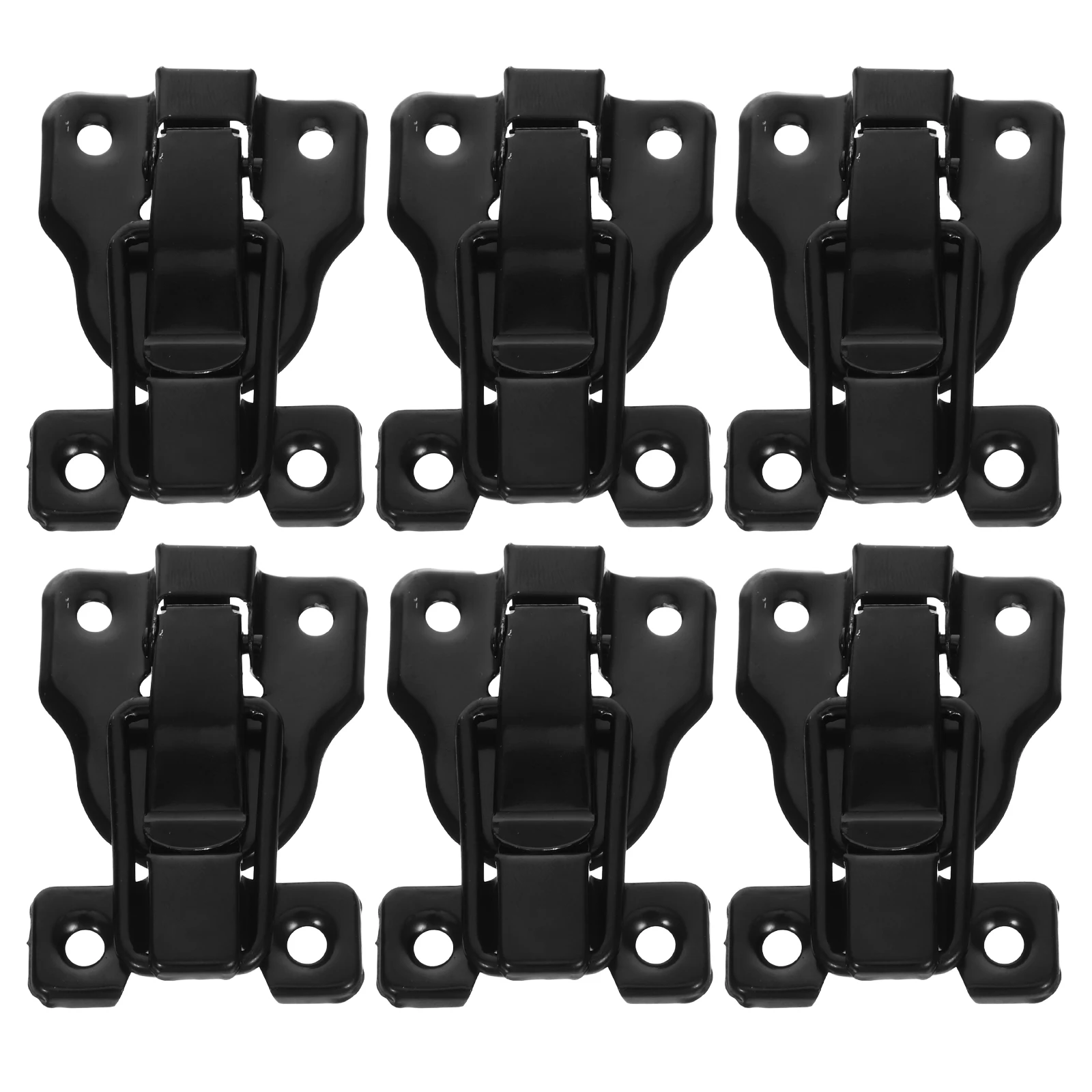 6pcs Duckbilled Toggle Hasp Latch Iron Box Catch Lock Clasp Cabinet Hardware Chest Furniture Accessories Storage Solution
6pcs Duckbilled Toggle Hasp Latch Iron Box Catch Lock Clasp Cabinet Hardware Chest Furniture Accessories Storage Solution