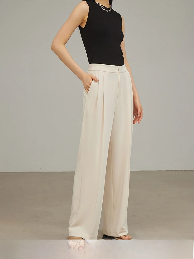 XIMU STUDIOS High Waist Wide Leg Pants Women's Summer New Style Slimming Long Legs Visual Effect Casual Trousers
XIMU STUDIOS High Waist Wide Leg Pants Women's Summer New Style Slimming Long Legs Visual Effect Casual Trousers