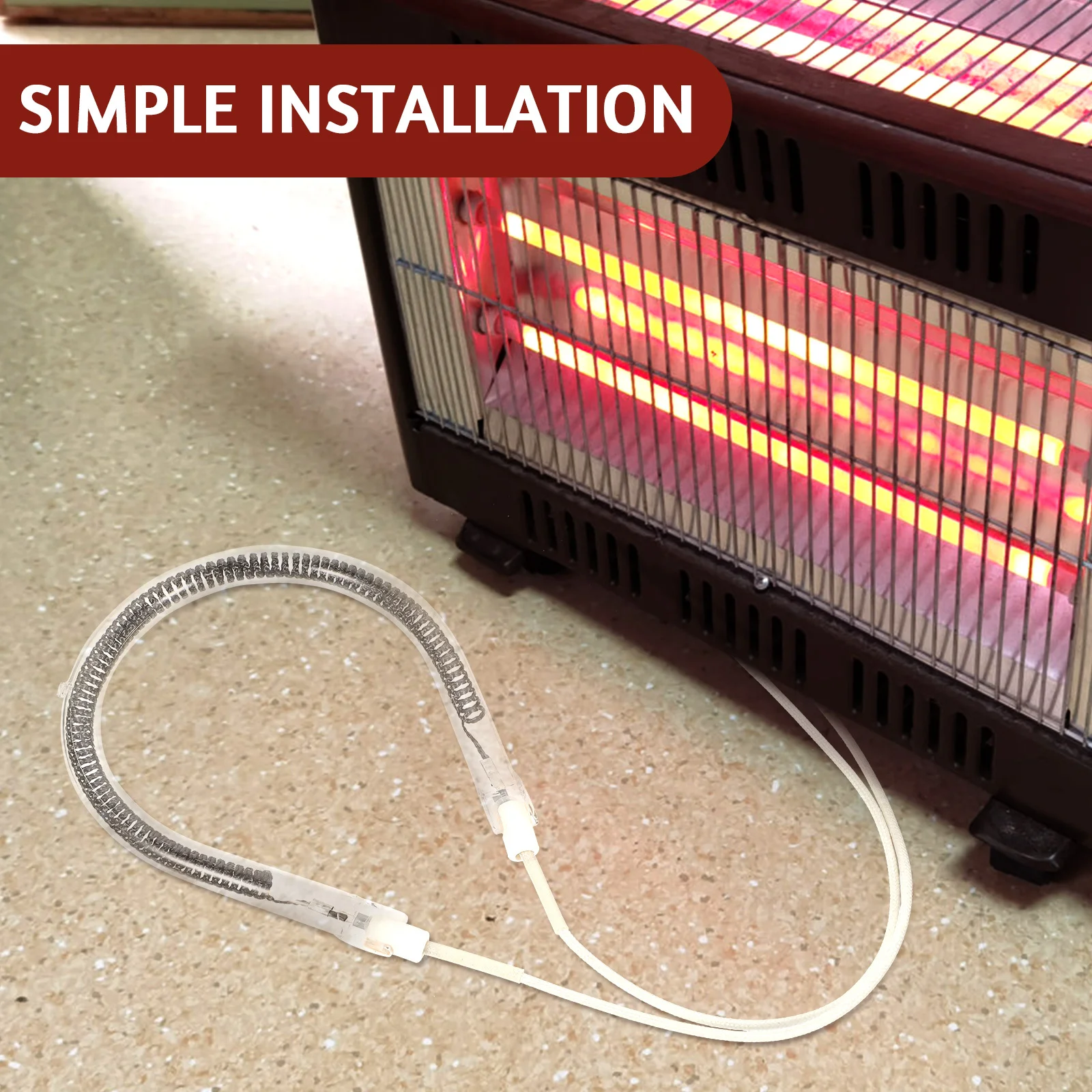 Halogen Heating Pipe Turbo Oven Bulb Replacement Carbon Heating Tube Ecological Heater Lamp High Efficiency 900W
Halogen Heating Pipe Turbo Oven Bulb Replacement Carbon Heating Tube Ecological Heater Lamp High Efficiency 900W