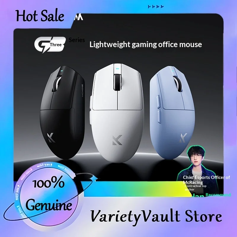 Mchose G3 V2 Wireless Gaming Mouse Tri Mode Bluetooth Wired Rechargeable Lightweight For Computer Esports Office
Mchose G3 V2 Wireless Gaming Mouse Tri Mode Bluetooth Wired Rechargeable Lightweight For Computer Esports Office
