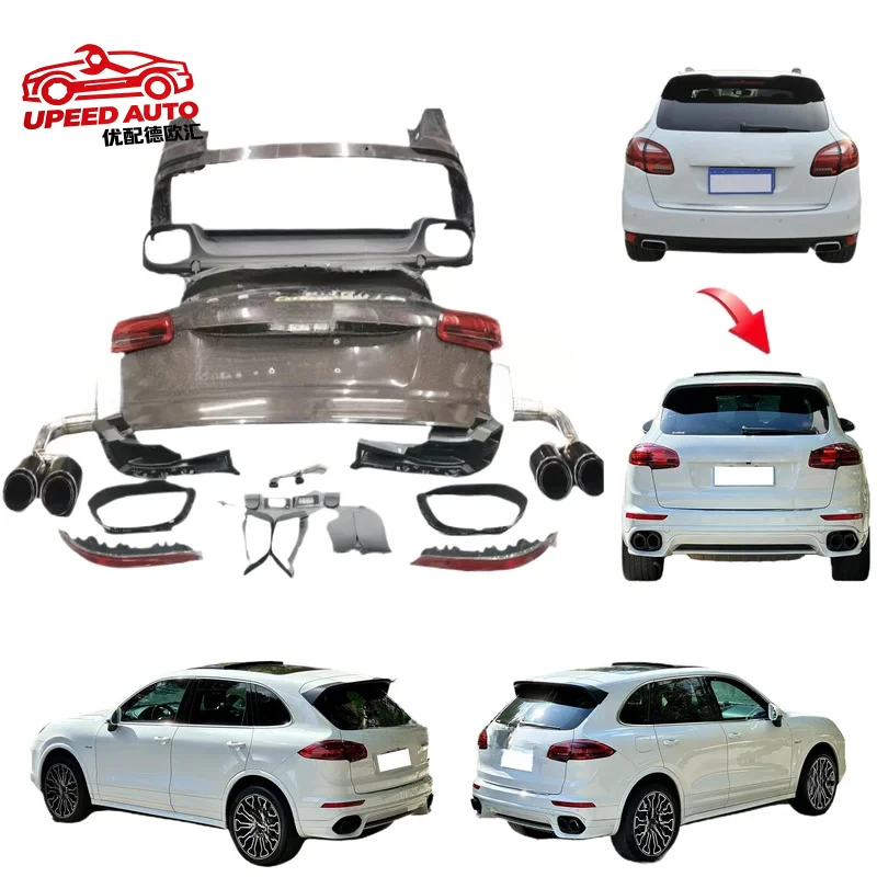 Suitable for High Quality Body Kit Porsche Cayenne 958 Upgrade 958.2 GTS Style Rear Bumper Trunk Cover
Suitable for High Quality Body Kit Porsche Cayenne 958 Upgrade 958.2 GTS Style Rear Bumper Trunk Cover