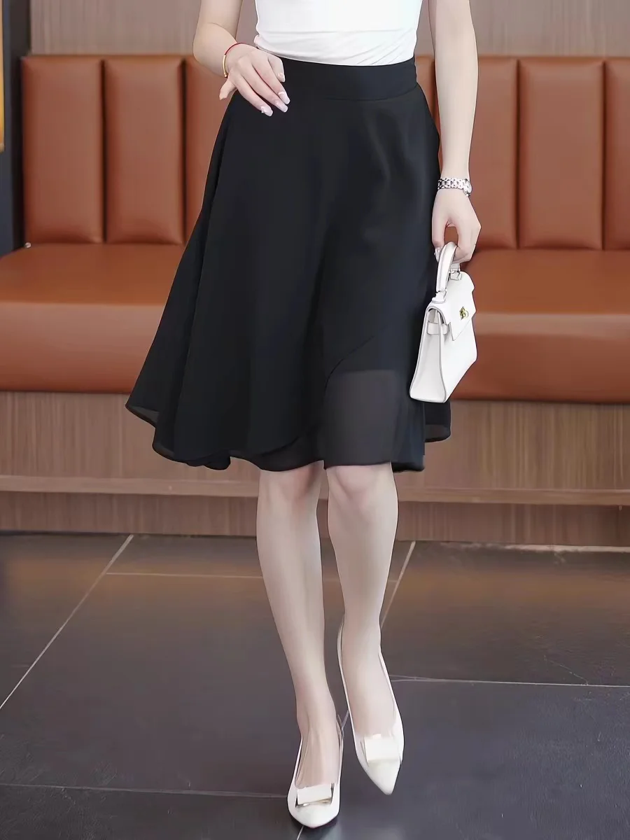 Women's High Waist Umbrella Skirt Harajuku Summer Chiffon Skirts for Women Office Evening Elegance Casual Loose A-Line Skirts
Women's High Waist Umbrella Skirt Harajuku Summer Chiffon Skirts for Women Office Evening Elegance Casual Loose A-Line Skirts