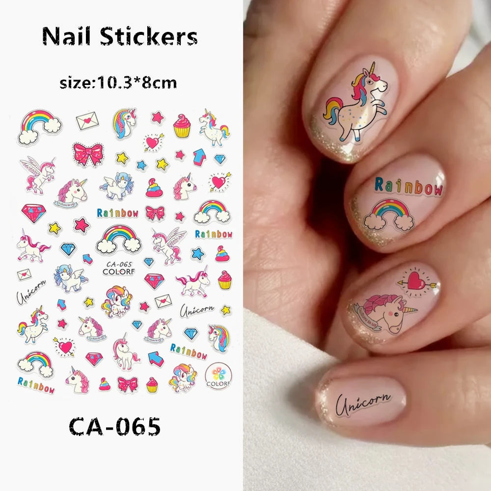 CA series CA-065 Lovely pony series 3D Back glue Self-adhesive Nail art Nail sticker decoration tool Sliders For Nail Decals
CA series CA-065 Lovely pony series 3D Back glue Self-adhesive Nail art Nail sticker decoration tool Sliders For Nail Decals