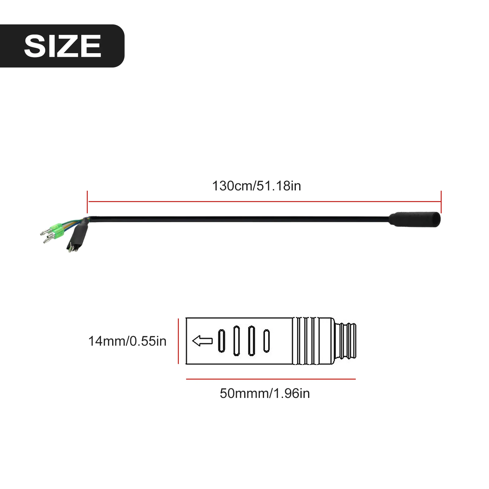 Efficiently Enhance Your Electric Bicycle Setup Using This Practical 130cm Long Motor Cable With Hall Connector
Efficiently Enhance Your Electric Bicycle Setup Using This Practical 130cm Long Motor Cable With Hall Connector