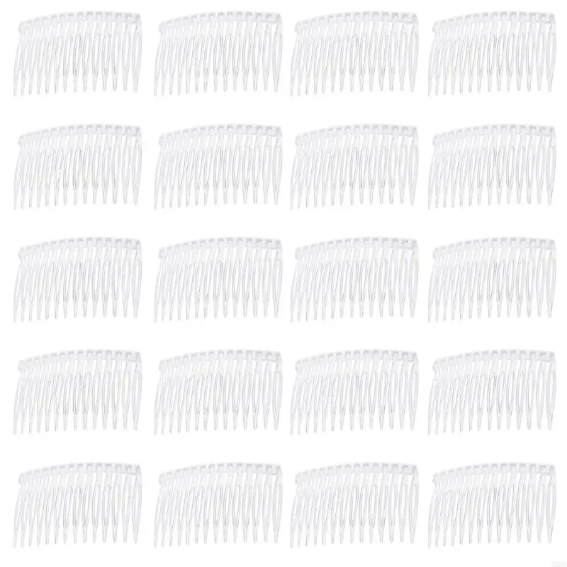 652F 20 pc Clear Plastic Hair Clips Side Combs Pin Barrettes 70X40mm for Ladies CraftHair Accessories For Braids For Girls
652F 20 pc Clear Plastic Hair Clips Side Combs Pin Barrettes 70X40mm for Ladies CraftHair Accessories For Braids For Girls