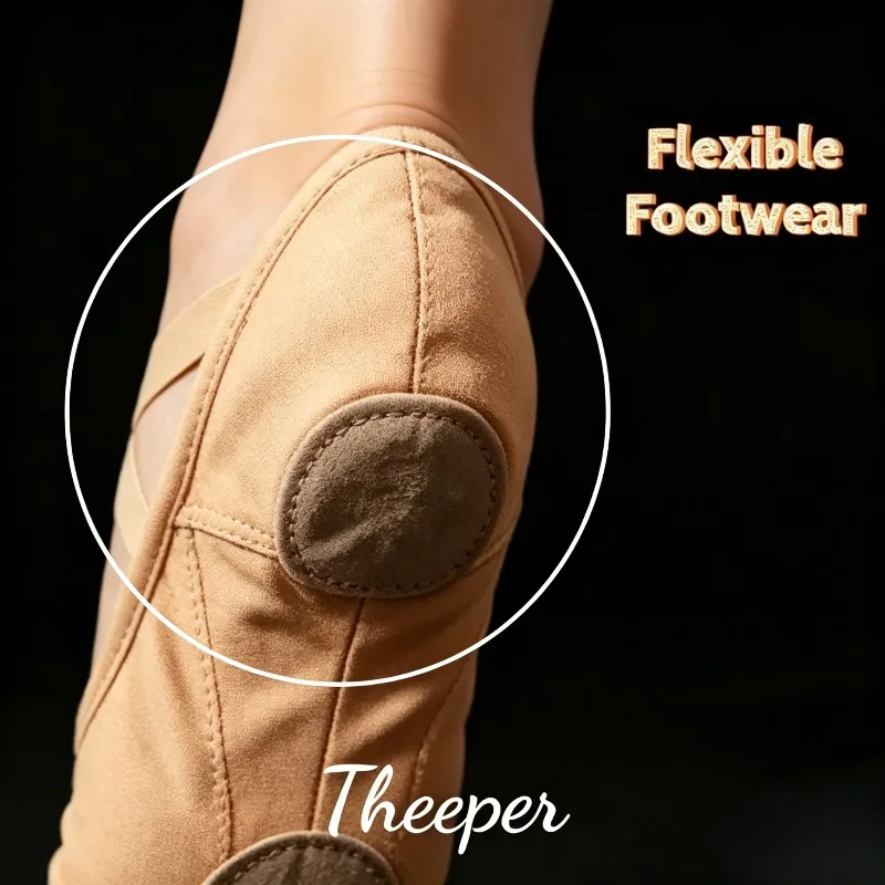 Stretch Fabric Dance Shoes Latin Ballet Soft Sole Practice Shoes Flexible Footwear Stage Performance Dance Training Daily Wear
Stretch Fabric Dance Shoes Latin Ballet Soft Sole Practice Shoes Flexible Footwear Stage Performance Dance Training Daily Wear