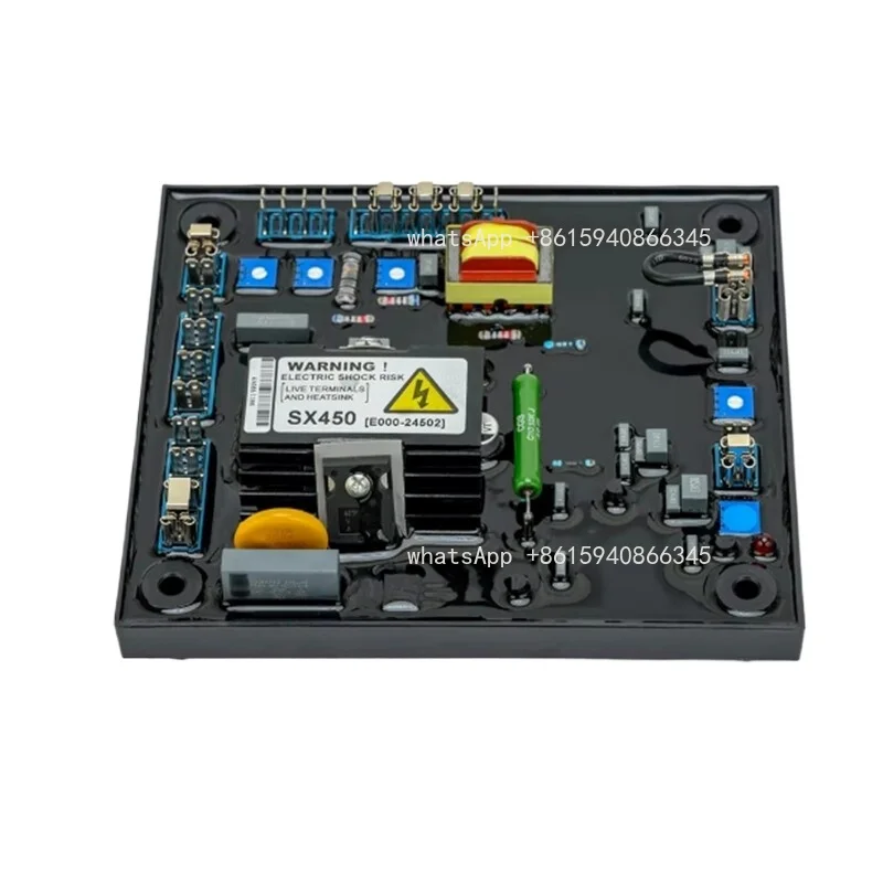 SX450 AVR Automatic Voltage Regulator for Generator Excitation Regulator Stabilizer
SX450 AVR Automatic Voltage Regulator for Generator Excitation Regulator Stabilizer