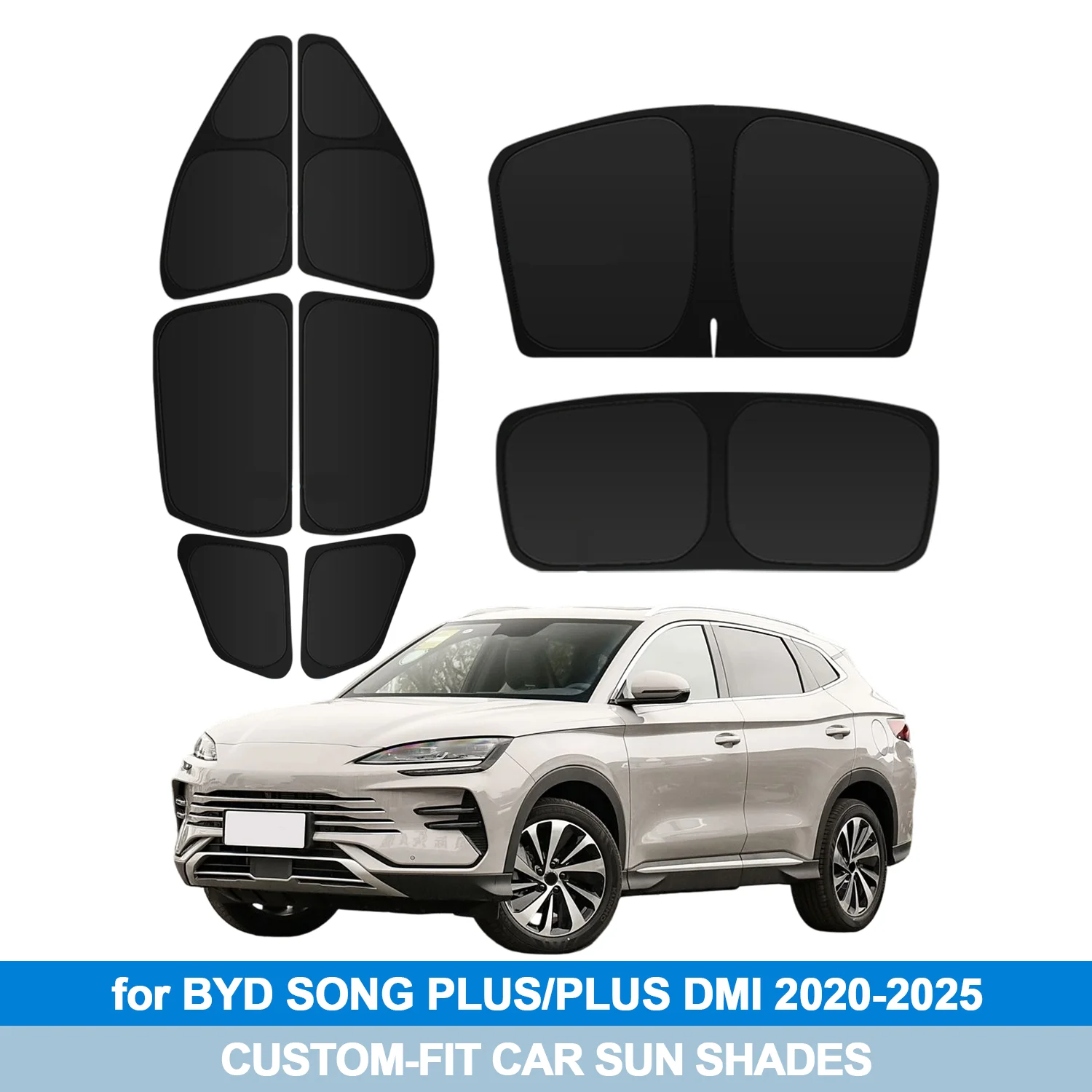 For BYD SONG PLUS/PLUS DMI 2020-2025 Windshield Sun Shade Side Window Shades Cover Sun Visor Shield Privacy Protection
For BYD SONG PLUS/PLUS DMI 2020-2025 Windshield Sun Shade Side Window Shades Cover Sun Visor Shield Privacy Protection