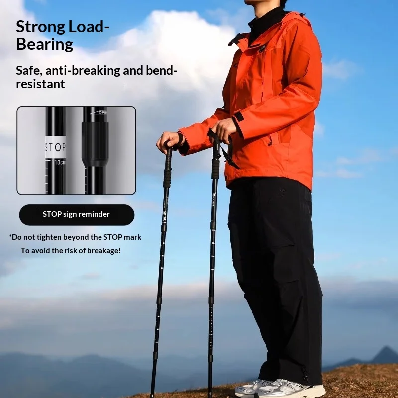 Carbon Fiber Trekking Poles Adjustable Collapsible Lightweight Shock Absorbing Anti Slip Grip Quick Locking Hiking Staff Stick
Carbon Fiber Trekking Poles Adjustable Collapsible Lightweight Shock Absorbing Anti Slip Grip Quick Locking Hiking Staff Stick