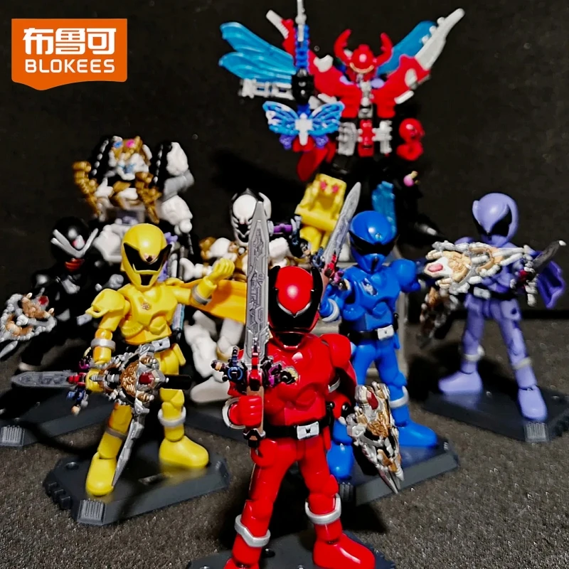 Official Blokees Super Sentai Galaxy Edition Vol.1 Blind Box Anime Figure Assemble Model Building Block Collectible Gift For Boy
Official Blokees Super Sentai Galaxy Edition Vol.1 Blind Box Anime Figure Assemble Model Building Block Collectible Gift For Boy