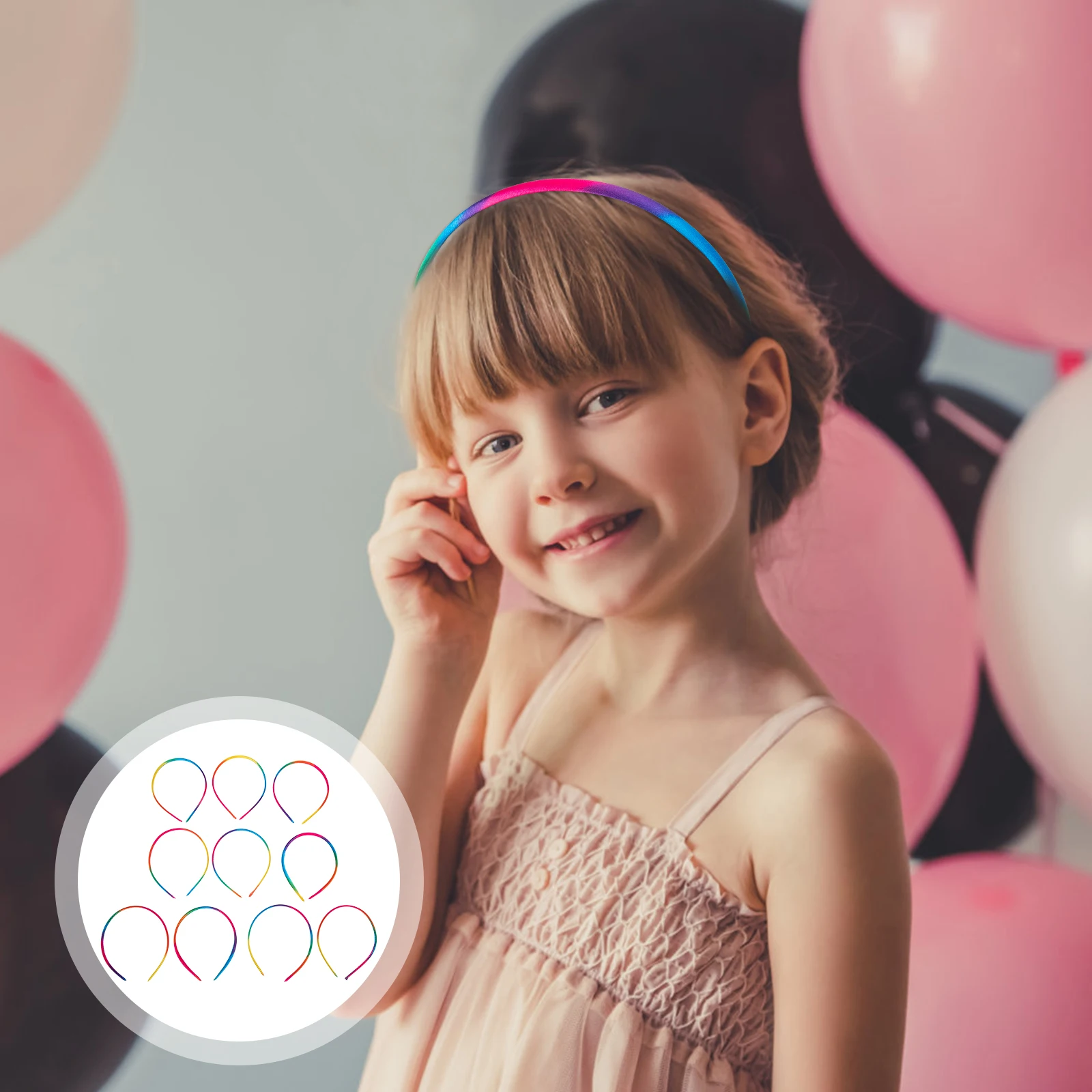 10pcs Rainbow Headbands for Girls Women Thin Hairband Kids Fabric Accessory Toddler Party Wedding Birthday Accessories
10pcs Rainbow Headbands for Girls Women Thin Hairband Kids Fabric Accessory Toddler Party Wedding Birthday Accessories