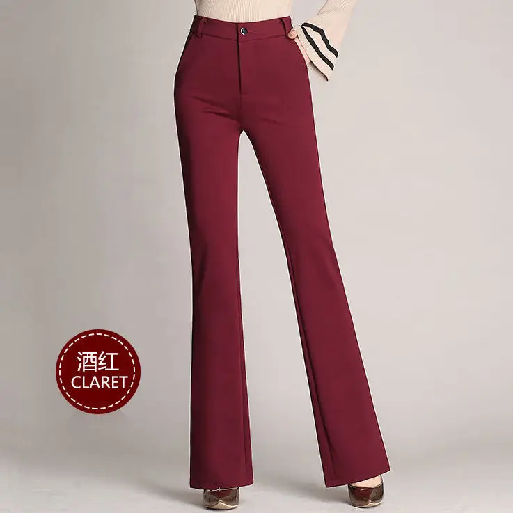 2024 New Solid Color Summer Fashion Casual Suit Pants Chic Slight Stretch Female Flare Basic Women's T15
2024 New Solid Color Summer Fashion Casual Suit Pants Chic Slight Stretch Female Flare Basic Women's T15