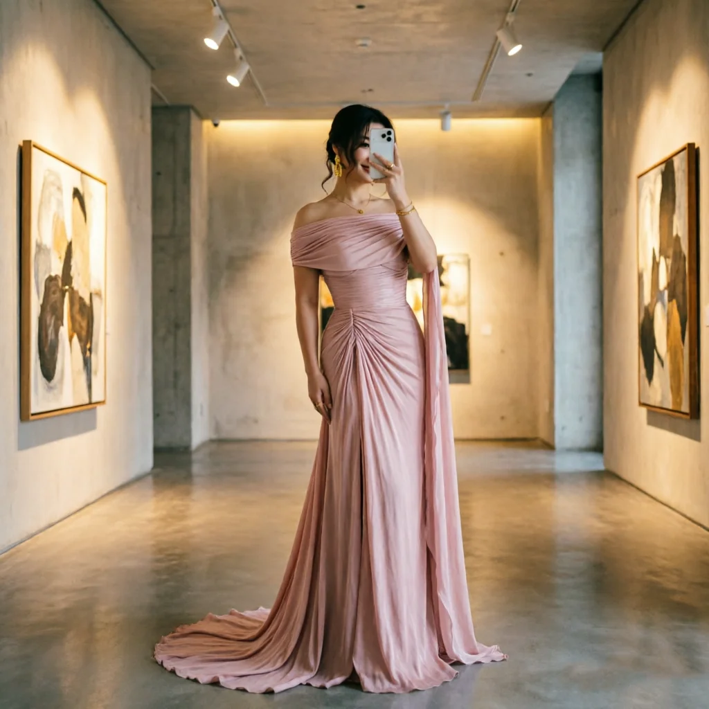 Eightale Evening Dresses off the Shoulder Pleats Customized Crepe Pink Mermaid Prom Party Gown vestido de fiesta
Eightale Evening Dresses off the Shoulder Pleats Customized Crepe Pink Mermaid Prom Party Gown vestido de fiesta