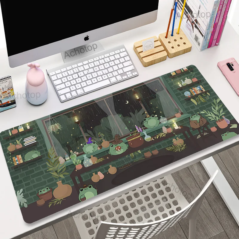 Cute Green Desk Mat Kawaii Frogs Mousepad Aesthetic Plants Mouse Mat Laptop Rug XL Mousepad Large Gaming Deskmat Mouse Pad Gamer
Cute Green Desk Mat Kawaii Frogs Mousepad Aesthetic Plants Mouse Mat Laptop Rug XL Mousepad Large Gaming Deskmat Mouse Pad Gamer