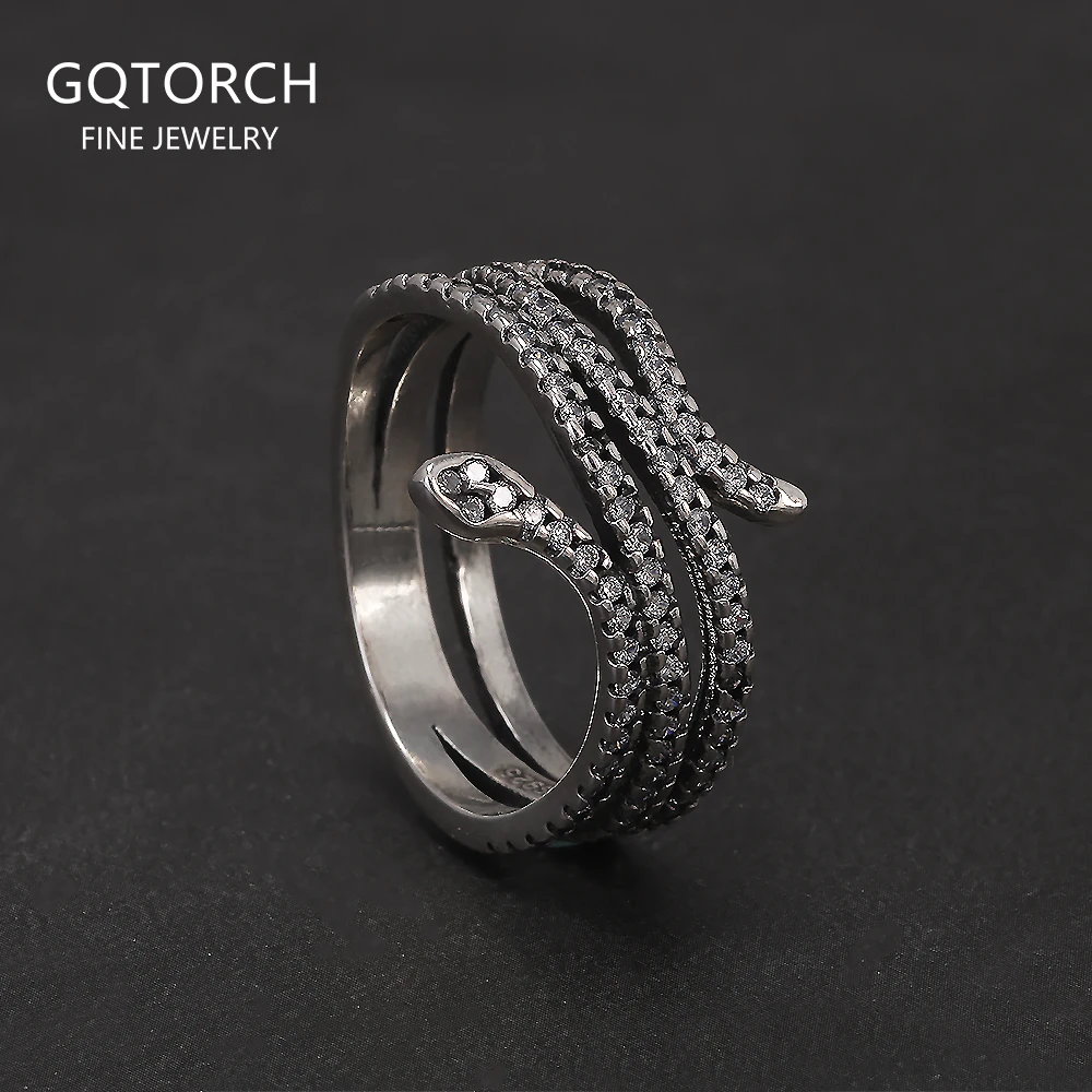 100% 925 Sterling Silver Retro Snake Ring for Women Micro Inlaid Zircon Fashion Animal Rings Punk Party Jewelry Accessories
100% 925 Sterling Silver Retro Snake Ring for Women Micro Inlaid Zircon Fashion Animal Rings Punk Party Jewelry Accessories