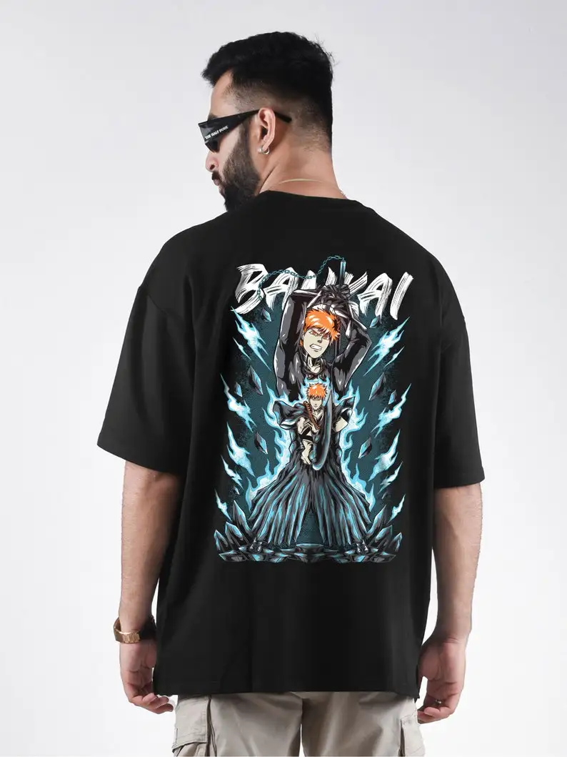 Anime T shirts, Anime Inspired True Manifestation 240 GSM Terry Cotton Oversized T-Shirt, Anime Gifts, Gift for Him
Anime T shirts, Anime Inspired True Manifestation 240 GSM Terry Cotton Oversized T-Shirt, Anime Gifts, Gift for Him