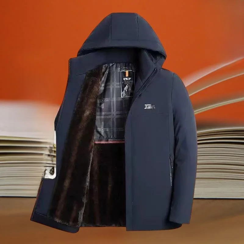 Thiened Cotton Jaet Winter Outerwear for Middle-Aged And ly Men Outdoor Windbreaker Long Sve Zipper Closure Casua...
Thiened Cotton Jaet Winter Outerwear for Middle-Aged And ly Men Outdoor Windbreaker Long Sve Zipper Closure Casua...