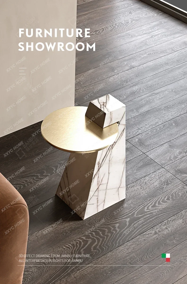 Minimalist Marble Side Table Living Room Sofa Side Table Light Luxury Postmodern Creative Small Coffee Table
Minimalist Marble Side Table Living Room Sofa Side Table Light Luxury Postmodern Creative Small Coffee Table